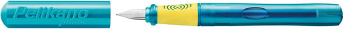 Pelikan Pelikano Jr. Fountain Pen - Right-Handed, Medium Nib, Turquoise, 1 Pen (924886)