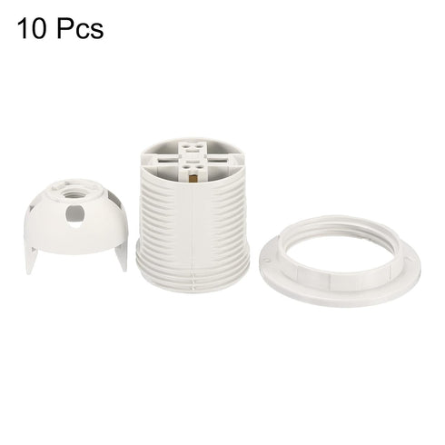 250V E26/E27 58x39mm 41mm Bulb Pack 10 MECCANIXITY Threaded Light Socket Base Screw Thread Lamp Holder for LED Retro