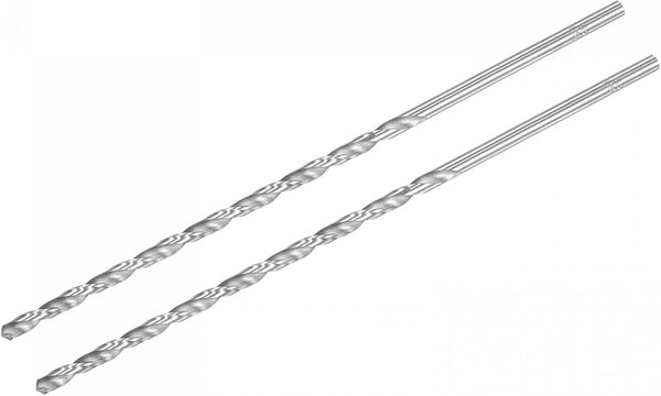 uxcell Extra Long Twist Drill Bits, HSS 5.5mm Diameter, 300mm Length for Metal, Woodwork, Plastic, Aluminum Alloy (2