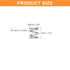 uxcell 5Pcs Compression Spring, Wire Diameter 0.024", 304 Stainless Steel Coil Mechanical Spring, Silver