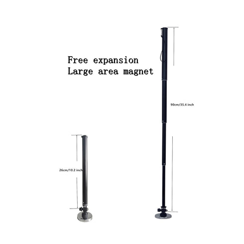 Magnetic Pick Up Tool for Metal, Extends 34 inches, Flexible Tool Magnet with Greater Suction Surface