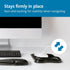Kensington Duo Gel Mousepad with Wrist Rest, Ergonomic Non-Skid Gel Mouse Pad for Computer, 9.6" x 7.6" (Black)
