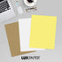 LUXPaper 8.5" x 11" Paper | Letter Size | Pastel Canary Yellow | 60lb. Text | 500 Qty