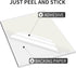 10 Packs Vinyl Siding Repair Kit, White Durable Self-Adhesive Patch for PVC Fence Repair