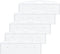 Pawfly 5 Pack Horizontal Half Card Badge Holders with Grippers, Hard Transparent Protectors for IDs and Credit Cards