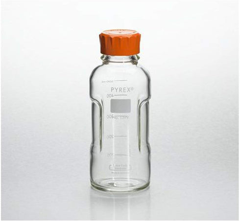 Pyrex Slimline Media Bottle Easy Pour Corning 500ML Glass by Pyrex