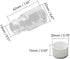 Othmro 100Pcs 5ml Plastic Bottles Lab Cylindrical Chemical Reagent Bottle Wide Mouth Laboratory Reagent Polyethylene Bottle Sample Sealing Liquid Storage Container for Food Store Transparent by Othmro