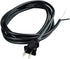 10ft Replacement Power Cord Pigtail Tool, 2 Prong Polarized 14 Gauge Heavy Duty 110V 115V 120V Supply Cable, NEMA 1-15