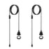 Filltown Plug in Pendant Light 15Ft 2 Pack, Hanging Lights with Plug in