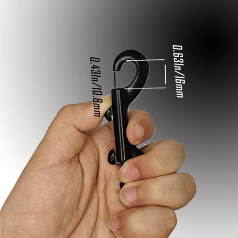 Black Double Ended Bolt Snaps Hook, 3.5inch, 8Pcs Zinc Alloy Clips for Pet Leash Connection