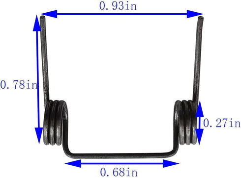 877-761 Feeder Spring, 877-825 Feeder Shaft, 877-826 Shaft Ring Washer Set for NV45AA NV45AB2 Nailer (4-Pack)