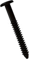Ekena Millwork 3" Lifetime Vinyl Shutter-Lok's, Black (8/Bag)