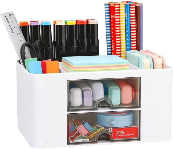 Generic Multifuntional Luxury Office Desk Organizer, Desktop Stationary Organizer Desk, Pen Holders, Makeup