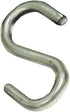 Azar Displays Metal S-Hook, 0.5" W x 1.25" H, 20 Pack