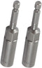 RUIAN 10mm Hex Magnetic Power Socket Set, 1/4 inch Drill Bit Nuts Driver Adapter (2-Piece)