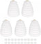 uxcell 5 Pcs Rubber Drill Dust Cover Collector for Electric Hammer Impact Drill Accessories, White