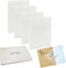 Transparent Sticky Notes, 200 Sheets, 4 x 6 in Clear Waterproof Self-Stick Note Pads for School, Office (4 Packs)