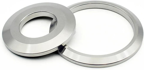 JOQWEVIEG SUS304 19-102mm (3/4"-4") Groove,63mm 77.5mm) Stainless Steel Tri Clamp End Cap - with Central Hole - Quick