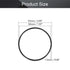 Othmro 10Pcs Nitrile Rubber O-Rings 0.05in Wire Dia 2.08in OD Metric Sealing Nitrile NBR Rubber Washers Round Buna-N O-Rings for Air Sealing Professional Plumbing Car Repair Air Connections Black