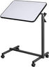 EBLSE 4 Multifunctional Adjustable Medical Bedside Table, Mobile End Table Laptop Rolling Cart, Overbed Table