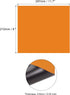 Dry Erase Magnetic Sheet Magnetic Board -11.7 Inch x 8 Inch/Orange/5 Pack by Rebower