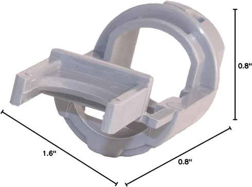 Sigma Engineered Solutions ProConnex 44840 NM/SE Plastic Cable Connector, 3/8-Inch Conduit Fitting, 10-Pack