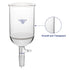 Borosilicate Glass Buchner Filtering Funnel with Fine Frit (G3), 95mm Inner Diameter, 120mm Depth, with 24/40 Standard