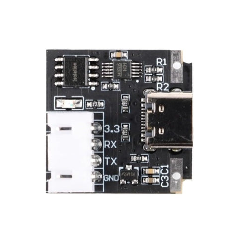 AYASOSO 3.3V USB-C to UART Serial Port Module, Isolated USB to TTL Download Cable for Upgrading and Flashing Firmware