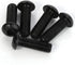 M6 x 14mm Button Head Hex Socket Cap Screws Bolts - 10.9 Grade Alloy Steel, Black Oxide Finish, 25 PCS