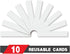 Magnetic Pocket Chart with 10 Dry Erase Cards for Standards, Daily Schedule, Activities, Class Demonstrations (Blue)
