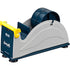 excell EX-17/3P Steel Desk Top Tape Dispenser, 3" Wide with Padded Foam Base, Blue/Grey