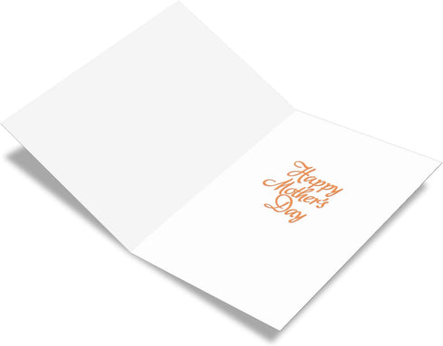 The Best Card Company - Beautiful Card for Mother's Day - Loving, Heartfelt Card for Moms, Stepmom