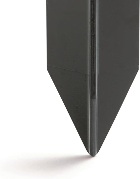 8 15575BK Kichler Outdoor Landscape Light Stake in Black, Durable Ground Mount Accessory for Pathway and Garden Lights