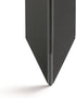 8 15575BK Kichler Outdoor Landscape Light Stake in Black, Durable Ground Mount Accessory for Pathway and Garden Lights