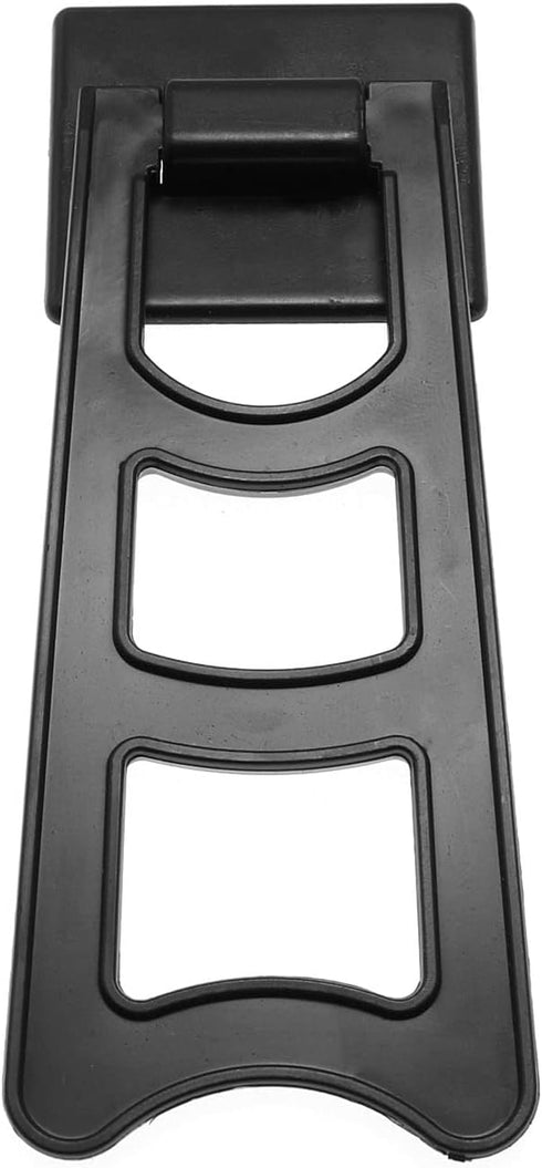 Maxmoral 6PCS 4.64'' Plastic Picture Frame Easel Back Stand, Frame Easel Back Support Photo Picture Frame Easel Back Stand, Frame Back Stand, Picture Back Stand, Black by Maxmoral