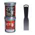 PC Products PC-7 Heavy Duty Epoxy Adhesive Paste Kit, 1 lb in Two Cans, Charcoal Gray