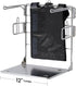 Platree (800 Count) 8" 4" 16", 14 (0.55 Small Black Plastic Embossed T-Shirt Bags, X X mic Mil), Retail Plastic, Bulk