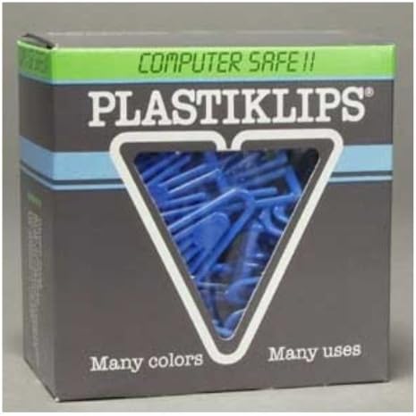 Large Size Paper Clips, 200 Pack, Dark Blue (LP-0630)