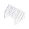 uxcell Slant Rack Acrylic Test Tube Holder, Clear, 6 Wells for 50ml Centrifuge Tubes