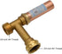 HYDRO MASTER Tee Water Hammer Arrestors, 3/4 in. FHT x 3/4" in. MHT