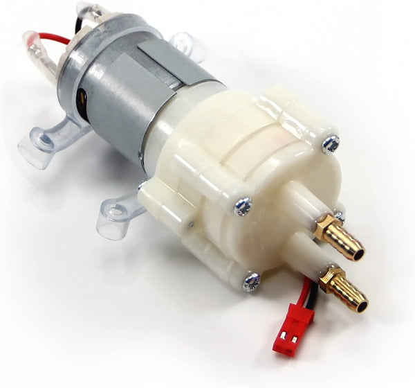Fielect 5-12V DC Diaphragm Pump Motor, Self Priming Water Pumps with Shock Absorption, 5mm Copper Mouth R385