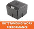 Fein Plastic Box Insert for Small Parts, Lockable Lid, Durable Construction, 33901119000