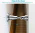 Door Stopper, Magnetic Door Stop, Soft-Catch Magnetic Door Catch, Stainless Steel, Brushed Satin Nickel, 1 Pack