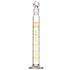Set 2 25ml of - Ground Joint Measuring Cylinders with Solid Stopper - Premium Laboratory Glassware