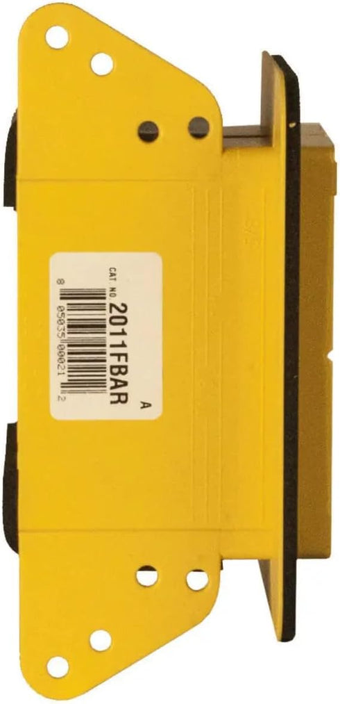 RACO 82011FBAR 1-Gang Nonmetallic Vapor Barrier Cable Box, 2-3/4 in. Deep, Yellow