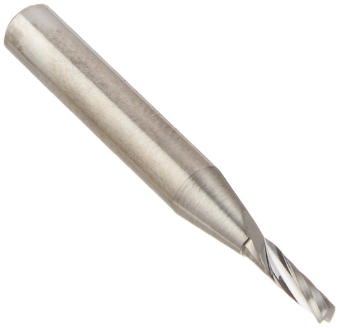 YONICO Solid Carbide Single Flute Upcut End Mill Router Bits, 1/8-Inch Dia., 1/4-Inch Shank, 31011-SC