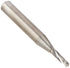 YONICO Solid Carbide Single Flute Upcut End Mill Router Bits, 1/8-Inch Dia., 1/4-Inch Shank, 31011-SC