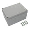 LeMotech Junction Box, IP67 Waterproof Dustproof ABS Plastic Project Box, Gray, 6.9 x 4.9 x 3.9 inch (175 x 125 x 100