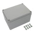 LeMotech Junction Box, IP67 Waterproof Dustproof ABS Plastic Project Box, Gray, 6.9 x 4.9 x 3.9 inch (175 x 125 x 100