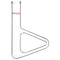 stonylab Thiele Melting Point Tube, Borosilicate Glass Measuring Point Lab Melting Point Tube, Triangle Shape, 150 mm